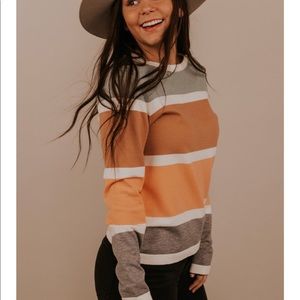 Roolee Striped Sweater